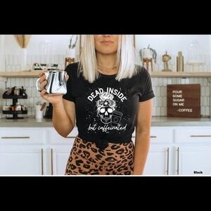 Skeleton Graphic‎ Tshirt Black Unisex sizing